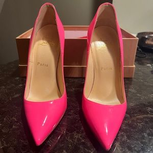 Christian Loubutin Pink SO KATE PATENT